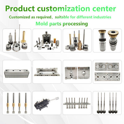 Guangdong made 1.2344 High Precision Cnc Machined Parts Plastic Mould Components Lathe Parts