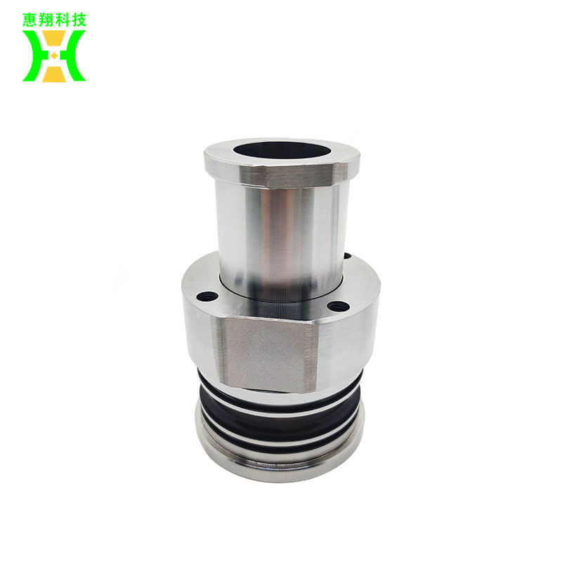 Nitriding TiN Moulded Plastic Components , Square Head Mold In Threaded Inserts